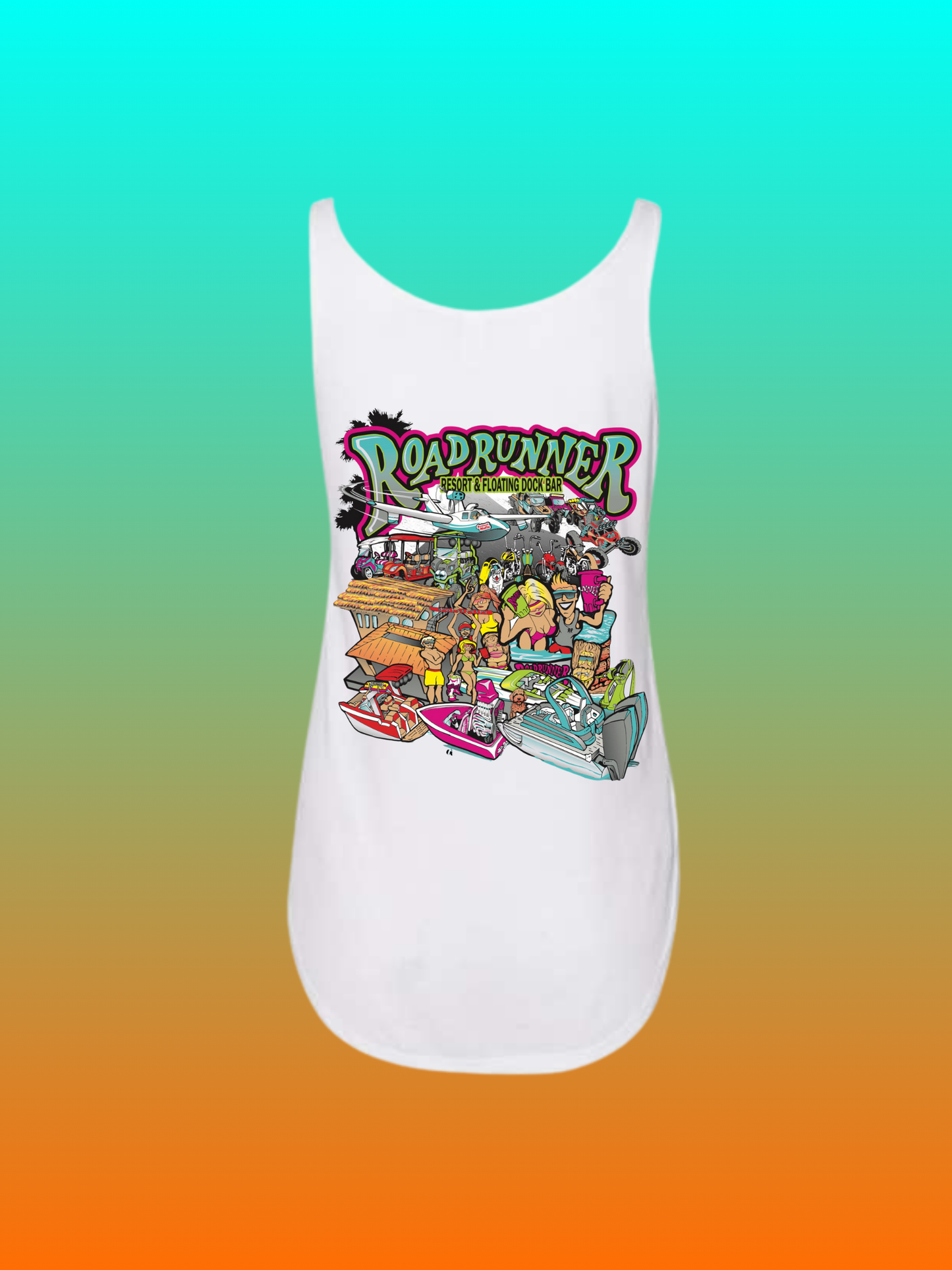 Women's New Dock Party Tees + Tanks