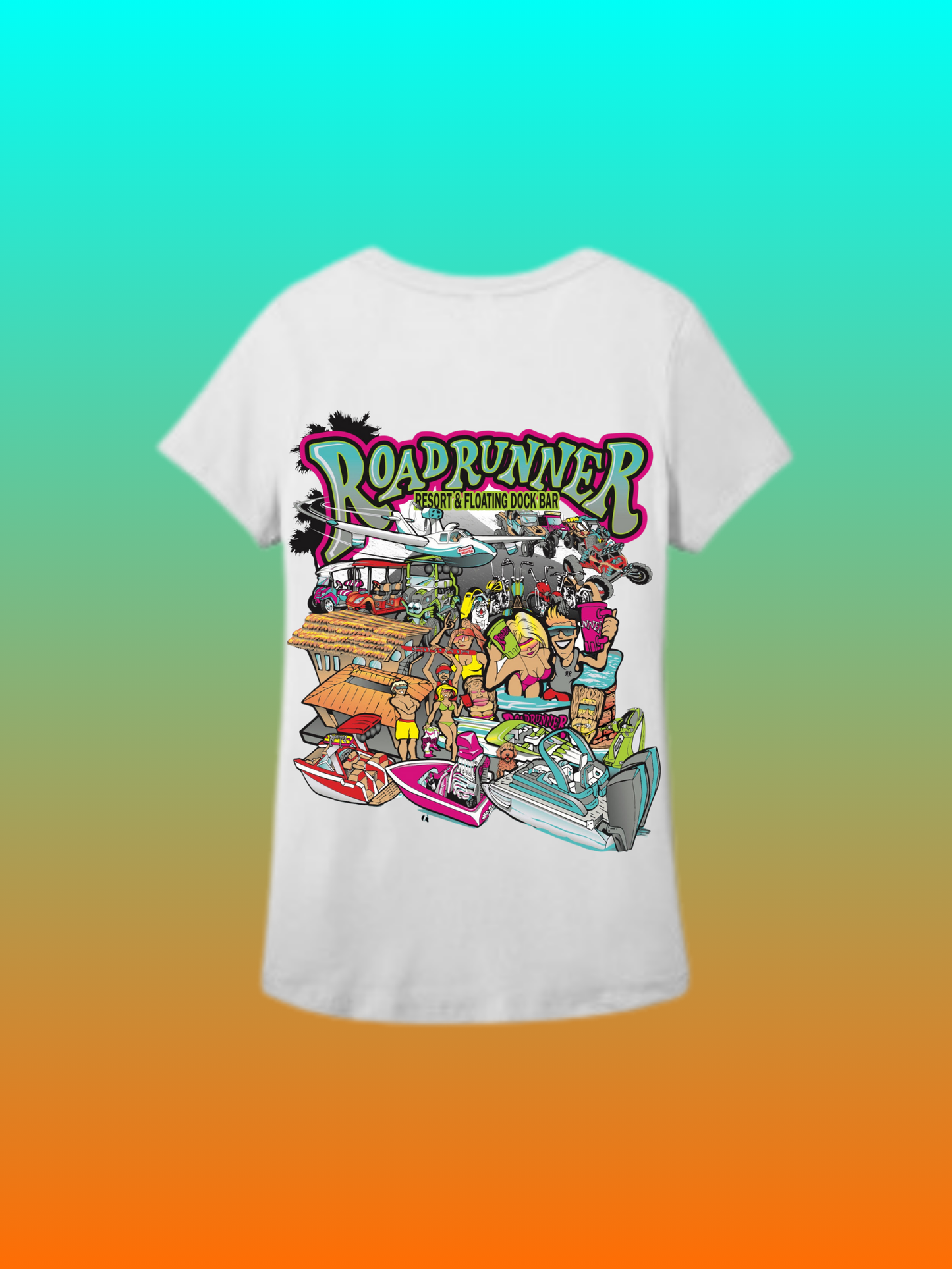 Women's New Dock Party Tees + Tanks