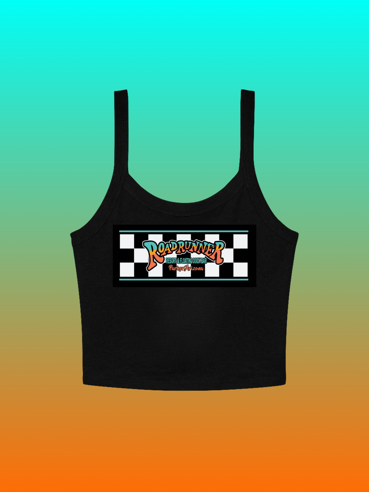 Women's Checkered (Crop Tanks)