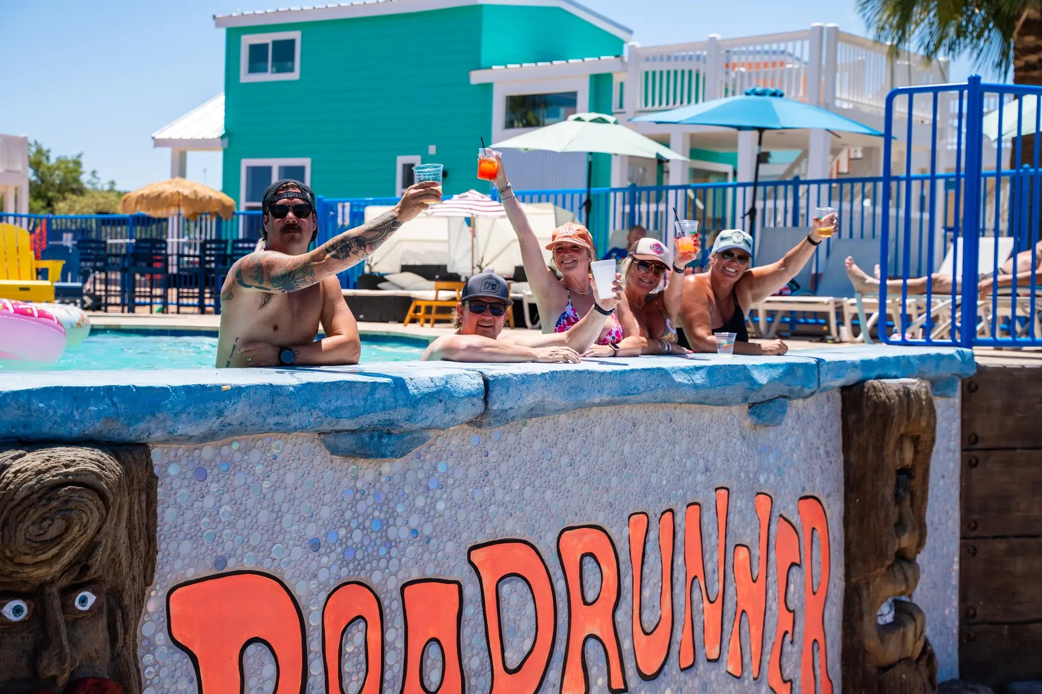 Roadrunner Resort Pool Jacuzzi Fun